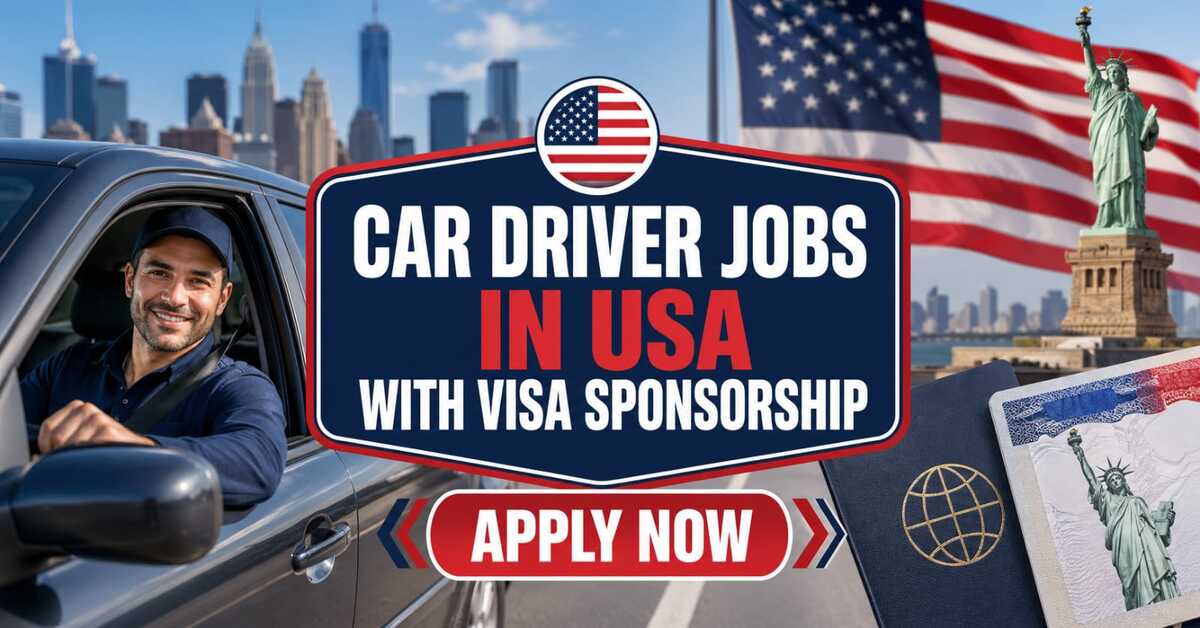 Car Driver Jobs in USA with Visa Sponsorship