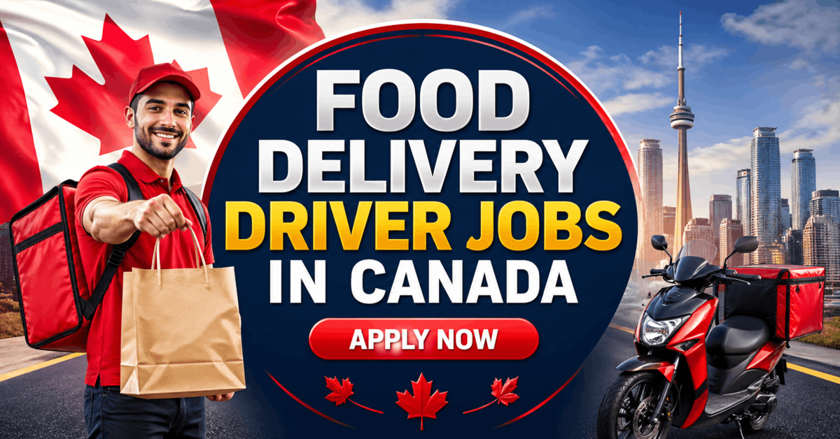 Food Delivery Driver Jobs in Canada