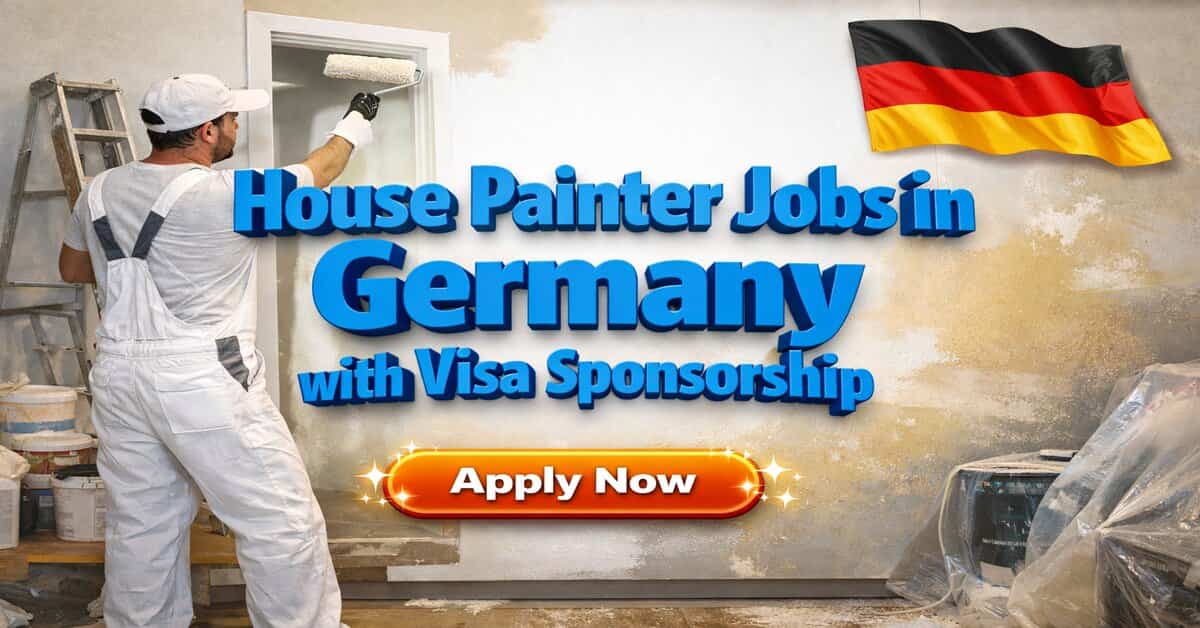 House Painter Jobs in Germany with Visa Sponsorship