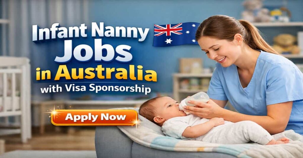 Infant Nanny Jobs in Australia with Visa Sponsorship