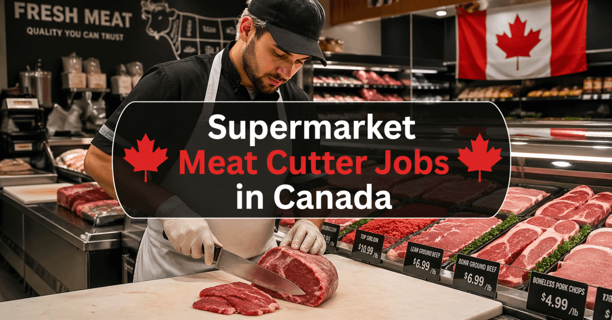 Supermarket Meat Cutter Jobs in Canada