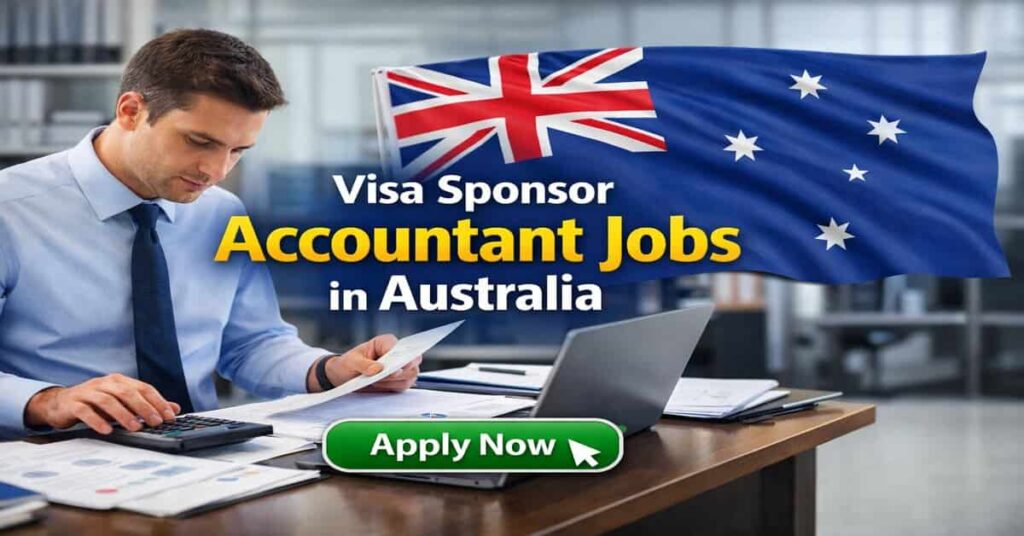 Visa Sponsor Accountant Jobs in Australia