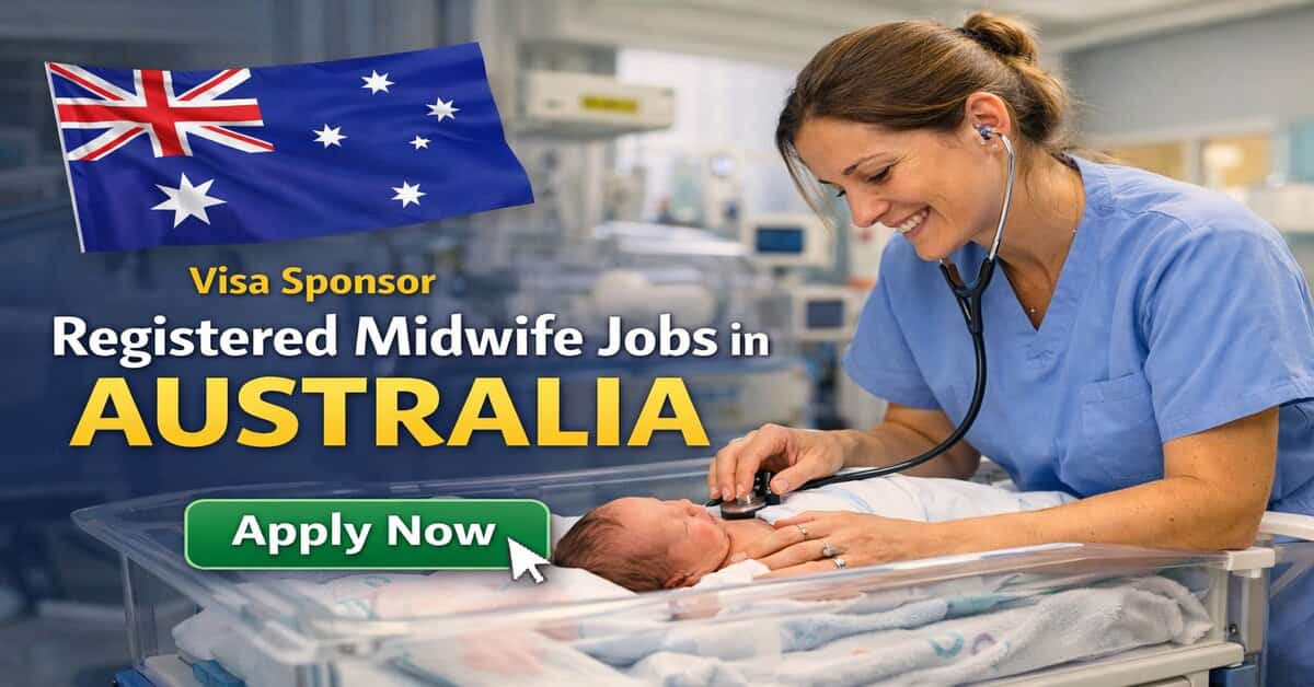 Visa Sponsor Registered Midwife Jobs in Australia