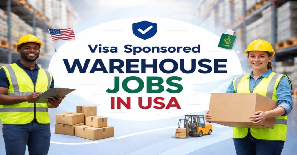 Visa Sponsored Warehouse Jobs in USA