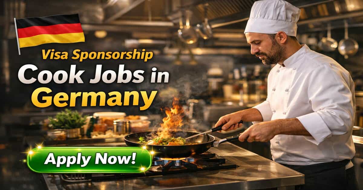 Visa Sponsorship Cook Jobs in Germany