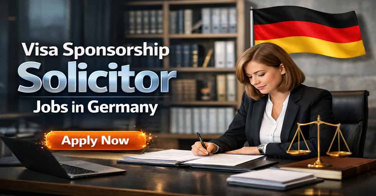 Visa Sponsorship Solicitor Jobs in Germany