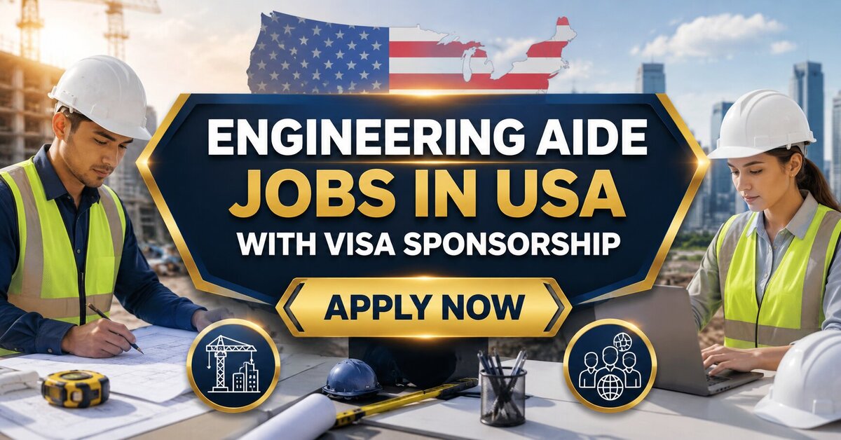 Engineering Aide Jobs in USA with Visa Sponsorship