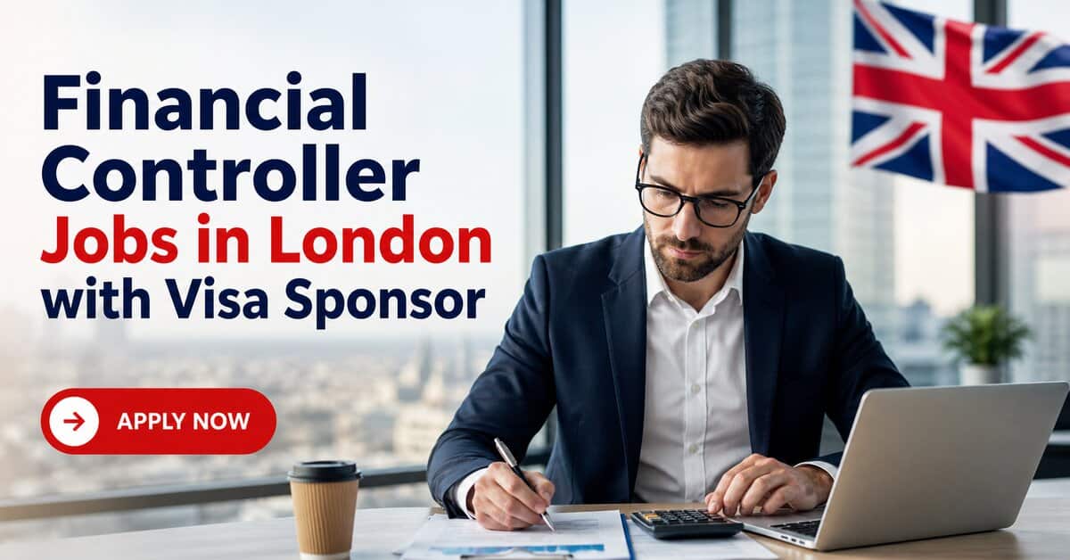 Financial Controller Jobs in London with Visa Sponsor