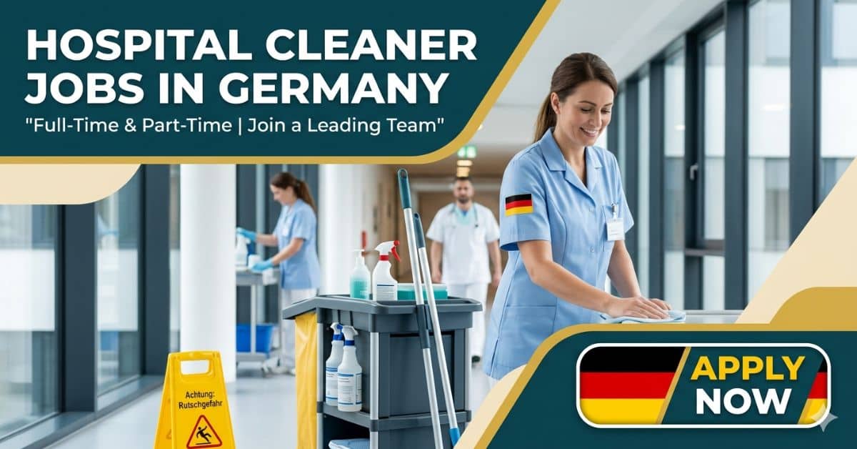 Hospital Cleaner Jobs in Germany