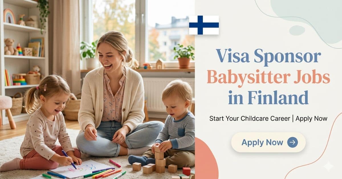 Visa Sponsor Babysitter Jobs in Finland