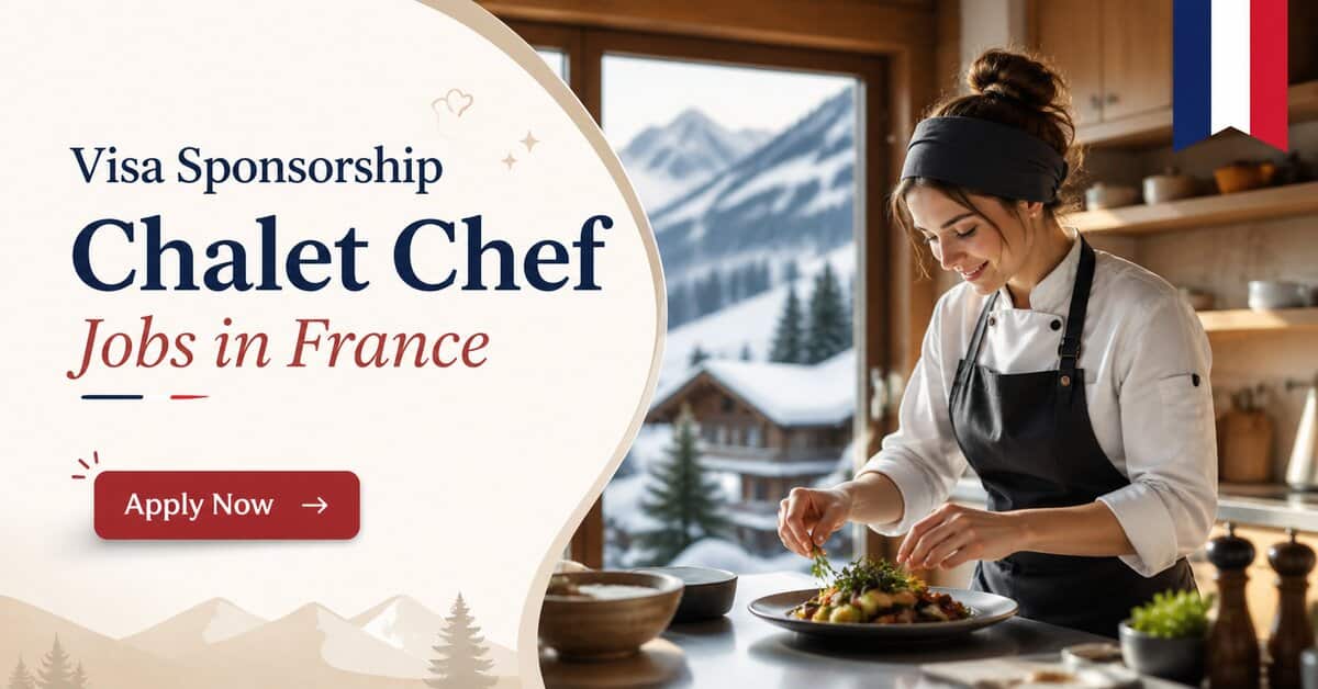 Visa Sponsorship Chalet Chef Jobs in France