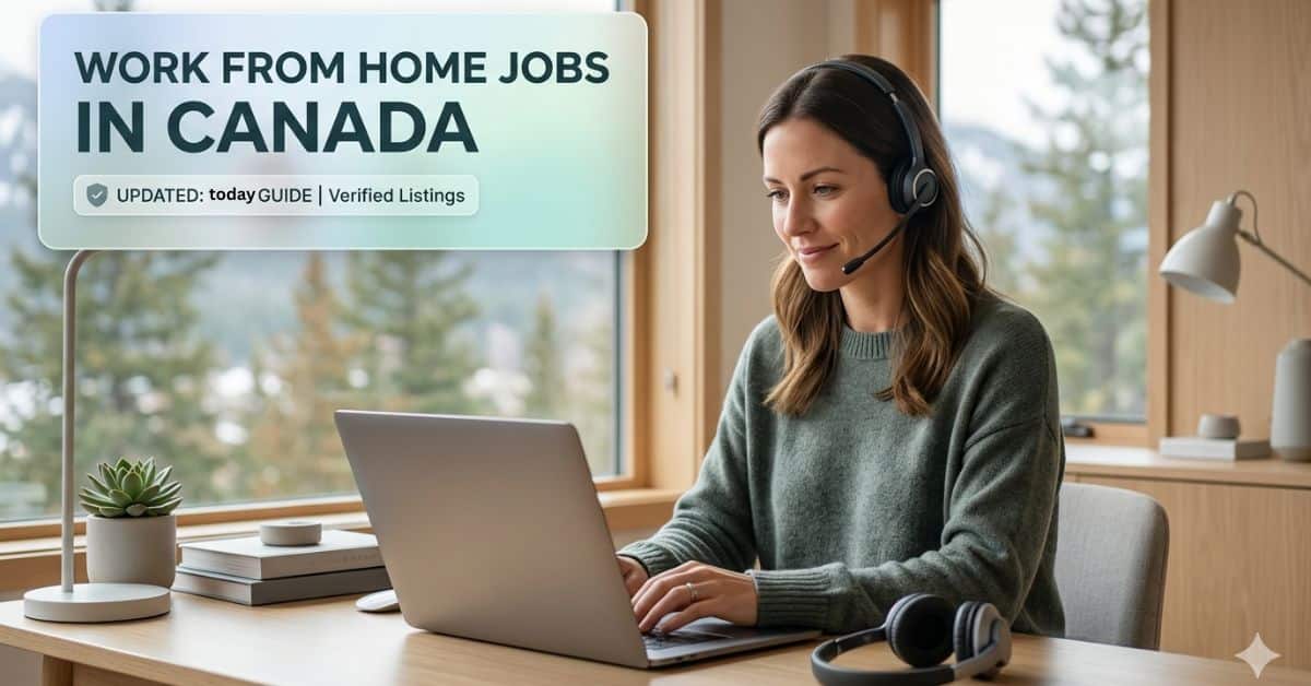 Work From Home Jobs in Canada