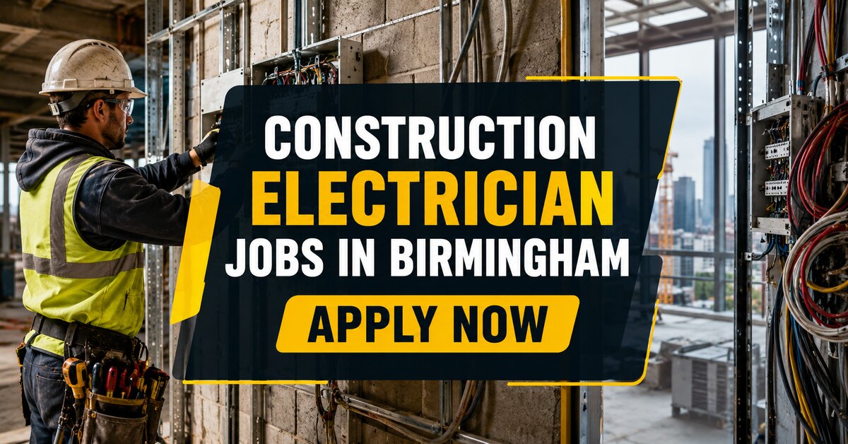 Construction Electrician Jobs in Birmingham