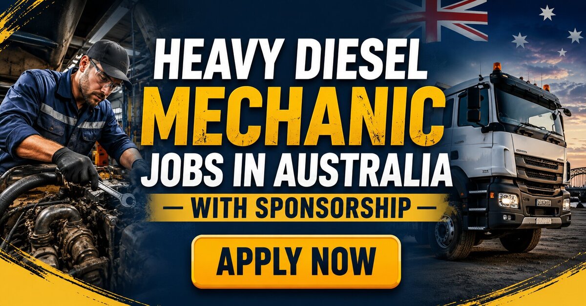 Heavy Diesel Mechanic Jobs in Australia with Sponsorship
