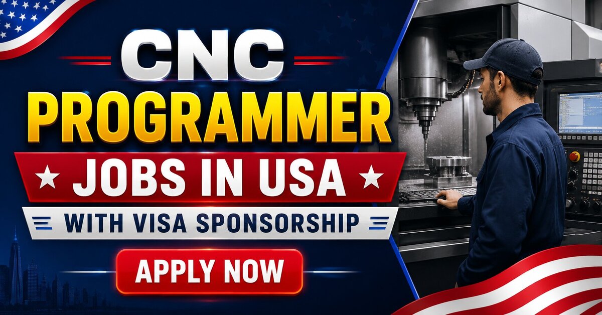 CNC Programmer Jobs in USA with Visa Sponsorship