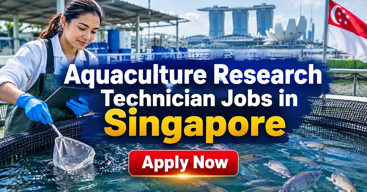Aquaculture Research Technician Jobs in Singapore