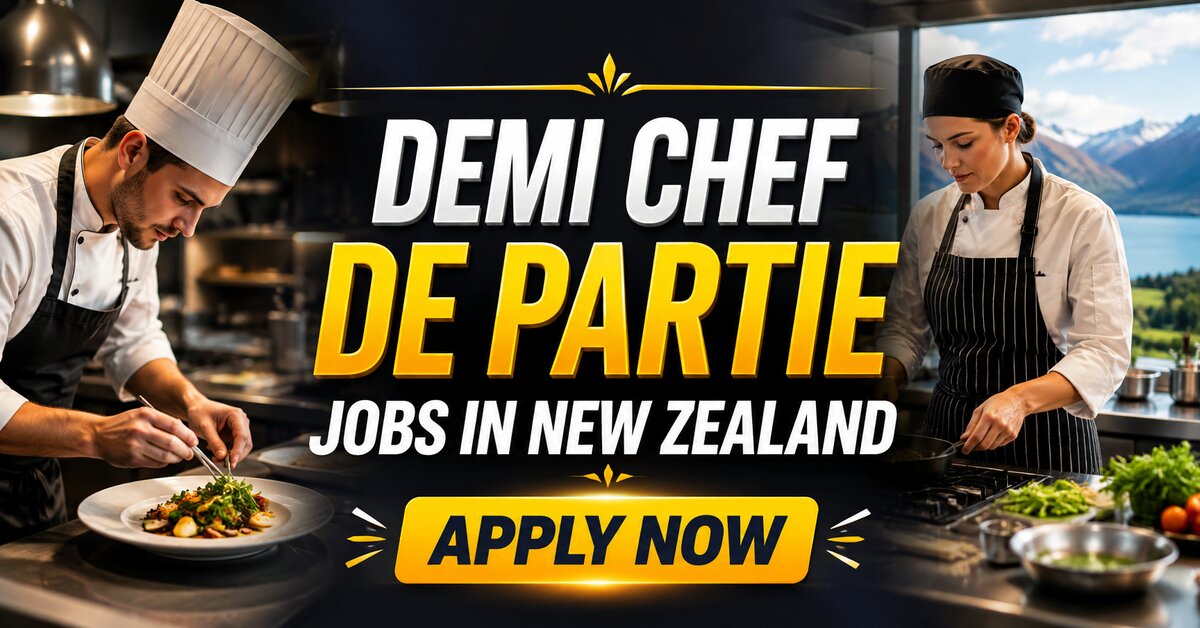 Demi Chef de Partie Jobs in New Zealand