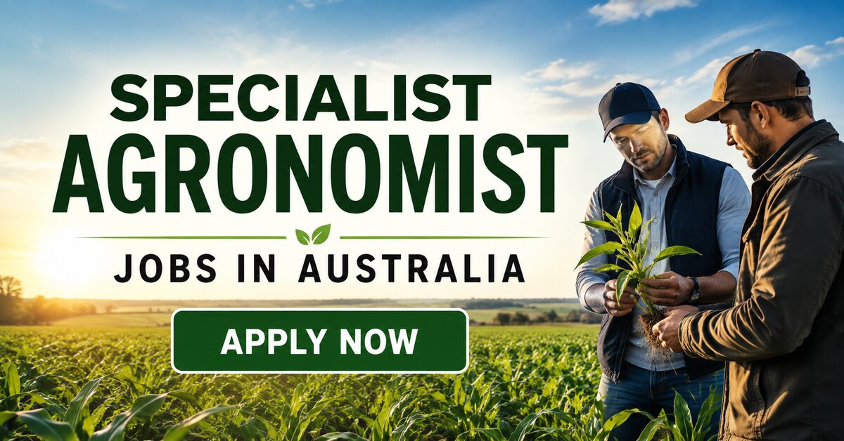 Specialist Agronomist Jobs in Australia