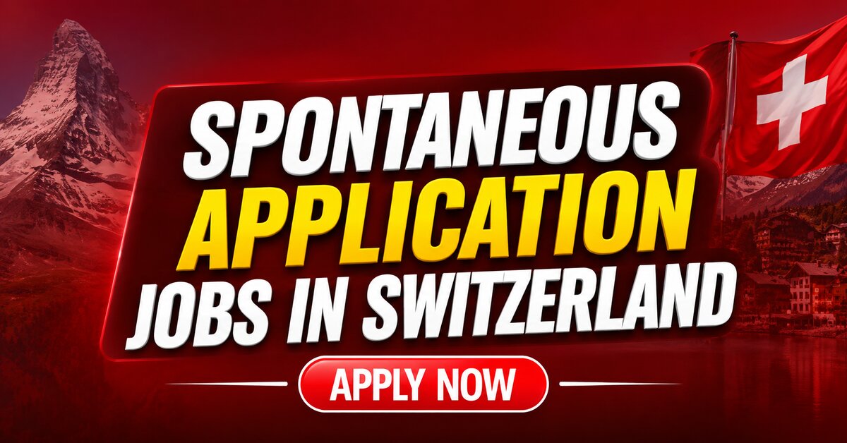 Spontaneous Application Jobs in Switzerland