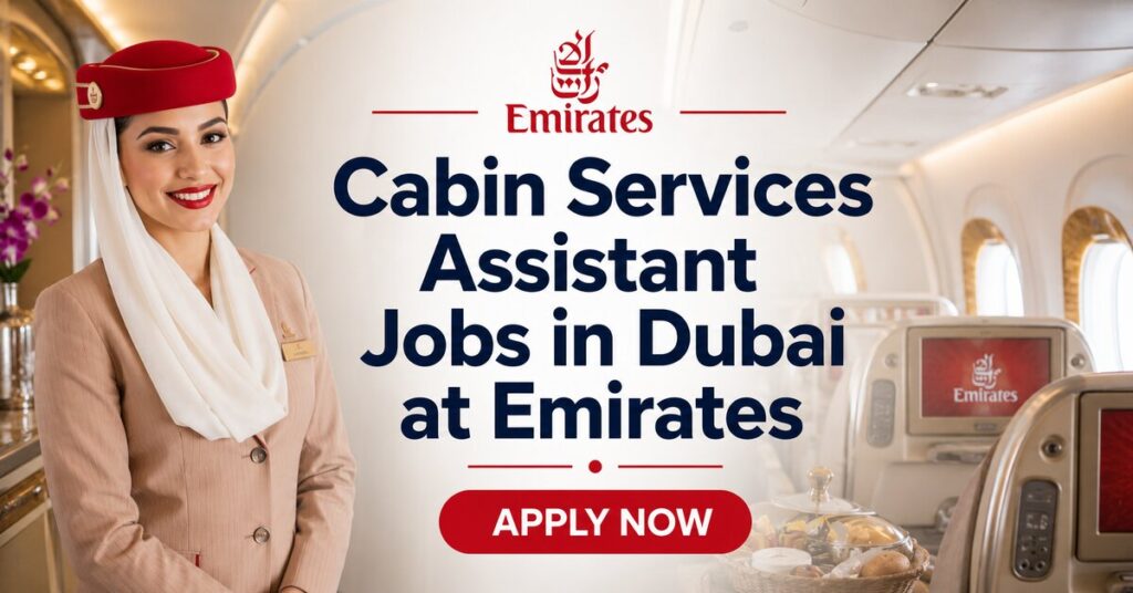 Cabin Services Assistant Jobs in Dubai at Emirates